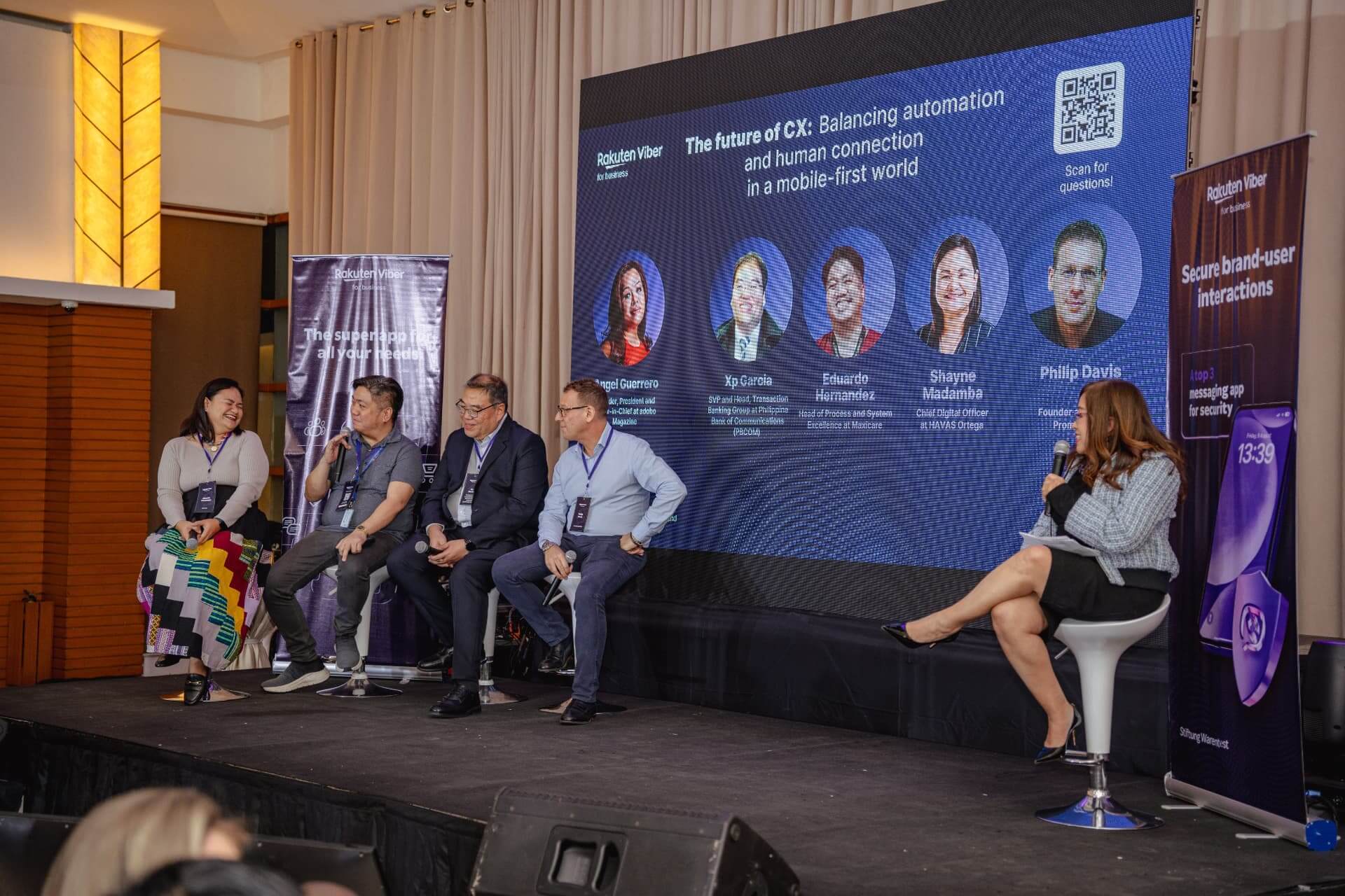 Panel discussion on the future of customer experience